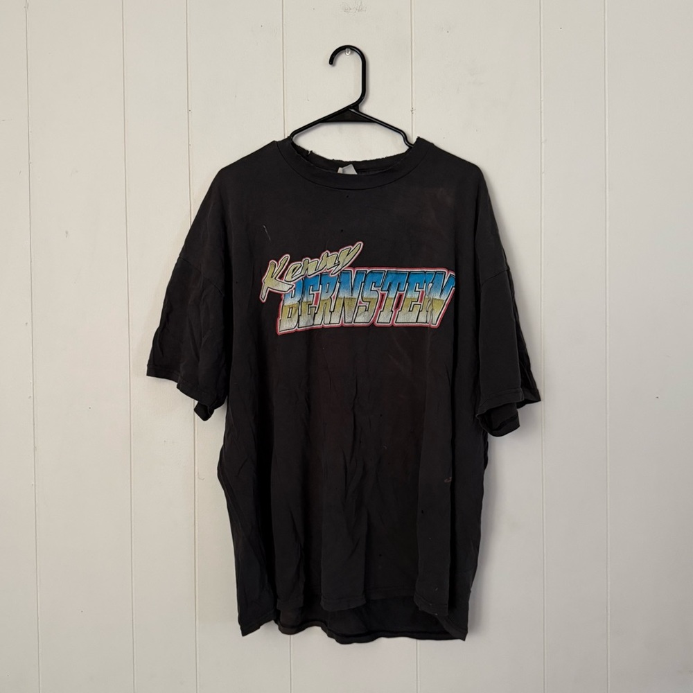Vintage 90s Kenny Bernstein Budweiser NHRA Drag Racing T-Shirt